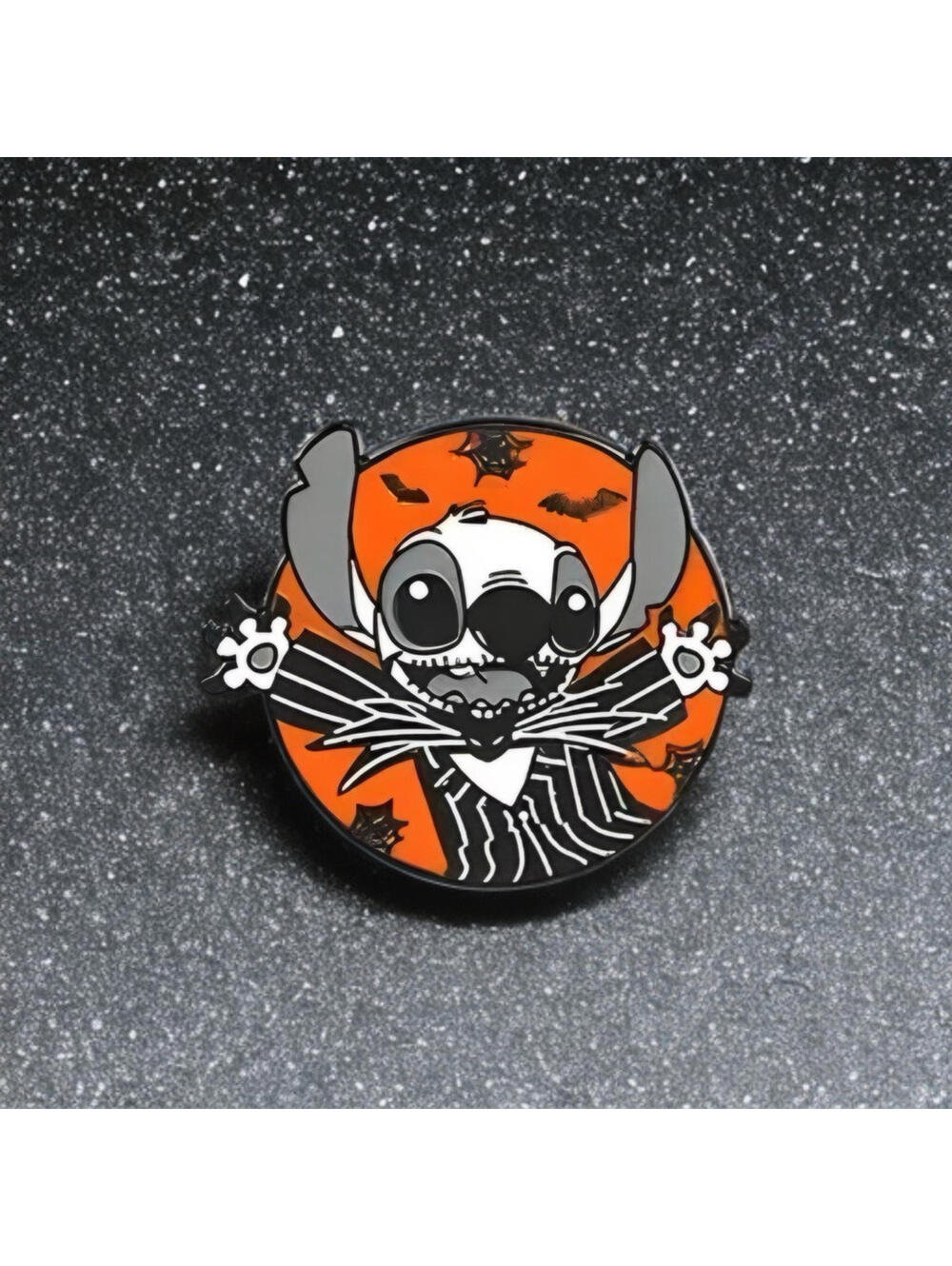 Pin - Halloween Stitch Cosplay Jack Skellington, Nightmare Christmas Spooky